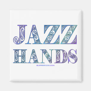 SlipperyJoe's Jazz Hands Broadway musicals dansen  Magneet
