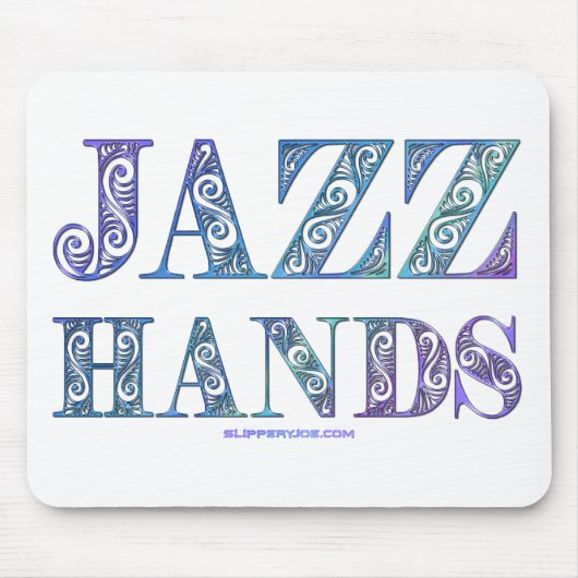 SlipperyJoe's Jazz Hands Broadway musicals dansen Muismat (Voorkant)