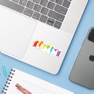 SlipperyJoe's juicht alcohol cocktails LGBTQIA hom Sticker