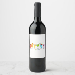 SlipperyJoe's juicht alcohol cocktails LGBTQIA hom Wijn Etiket