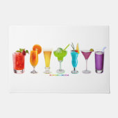 SlipperyJoe's juicht alcoholcocktails LGBTQIA gay Deurmat (Voorkant)