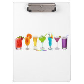 SlipperyJoe's juicht alcoholcocktails LGBTQIA gay Klembord (Voorkant)