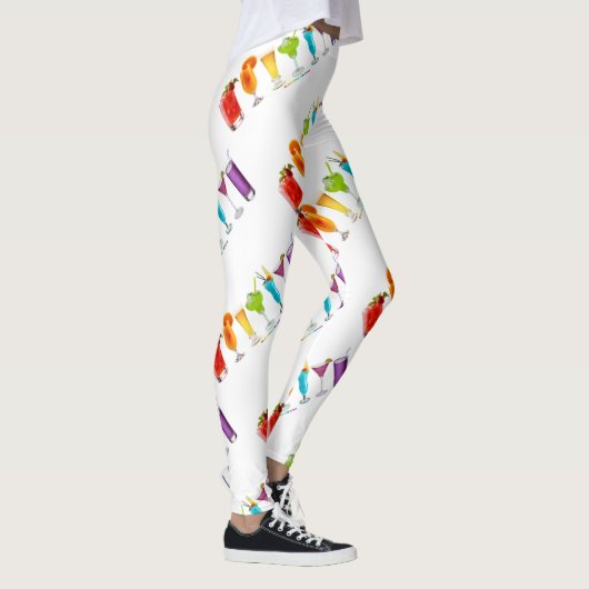 SlipperyJoe's juicht alcoholcocktails LGBTQIA gay Leggings (Rechts)