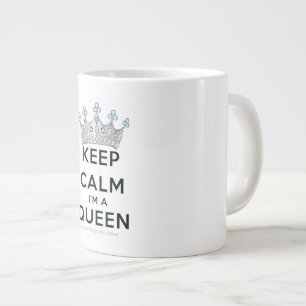 SlipperyJoe's Keep Calm Queen koninklijke kroonjuw Grote Koffiekop