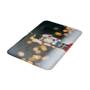 SlipperyJoe's kerst klassieke notenkraker ornament Badmat