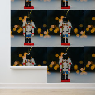 SlipperyJoe's kerst klassieke notenkraker ornament Behang
