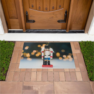 SlipperyJoe's kerst klassieke notenkraker ornament Deurmat