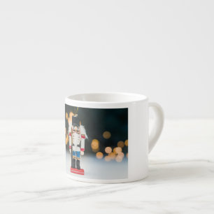 SlipperyJoe's kerst klassieke notenkraker ornament Espresso Kop