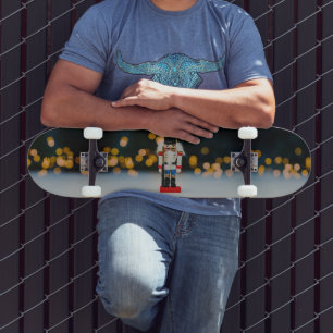 SlipperyJoe's kerst klassieke notenkraker ornament Persoonlijk Skateboard