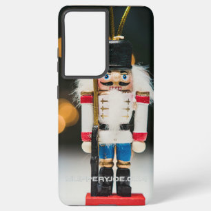 SlipperyJoe's kerst klassieke notenkraker ornament Samsung Galaxy Hoesje