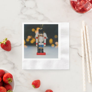 SlipperyJoe's kerst klassieke notenkraker ornament Servet