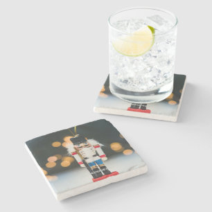 SlipperyJoe's kerst klassieke notenkraker ornament Stenen Onderzetter