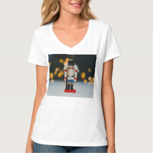 SlipperyJoe's kerst klassieke notenkraker ornament T-shirt