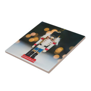 SlipperyJoe's kerst klassieke notenkraker ornament Tegeltje