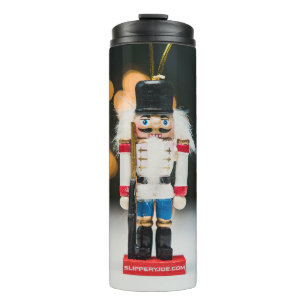 SlipperyJoe's kerst klassieke notenkraker ornament Thermosbeker