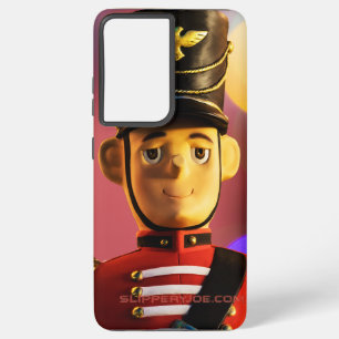 SlipperyJoe's kerst klassieke speelgoed soldaat vr Samsung Galaxy Hoesje