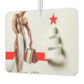 SlipperyJoe's kerstinkopen white paper spira Luchtverfrisser (Links)