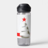 SlipperyJoe's kerstinkopen white paper spira Waterfles (Achterkant)