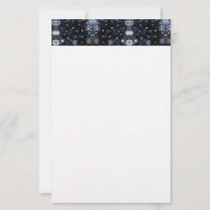 SlipperyJoe's Kerstmis winter magisch vredig bij Briefpapier