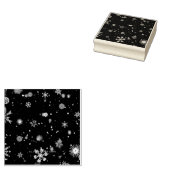 SlipperyJoe's Kerstmis winter magisch vredig bij Rubberstempel (Gestempeld)