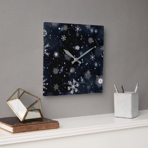 SlipperyJoe's Kerstmis winter magisch vredig bij Vierkante Klok