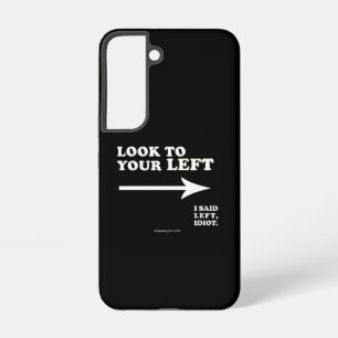 SlipperyJoe's kijk naar je linker dikke geometrisc Samsung Galaxy Hoesje
