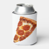 SlipperyJoe's klassieke pepperoni pizza gesmolten Blikjeskoeler (Blikje Voorkant)