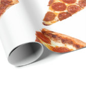 SlipperyJoe's klassieke pepperoni pizza gesmolten Cadeaupapier (Rol Hoek)