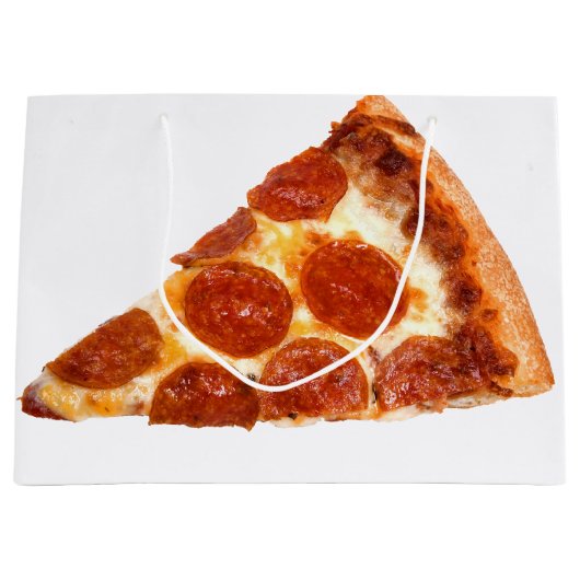 SlipperyJoe's klassieke pepperoni pizza gesmolten Groot Cadeauzakje (Voorkant)