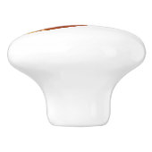 SlipperyJoe's klassieke pepperoni pizza gesmolten Keramische Knop (Zijkant)