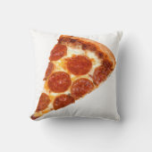 SlipperyJoe's klassieke pepperoni pizza gesmolten Kussen (Voorkant)