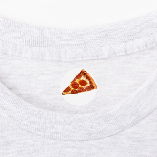 SlipperyJoe's klassieke pepperoni pizza gesmolten Labels (Aangebracht)