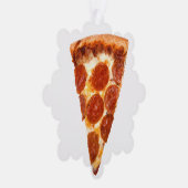 SlipperyJoe's klassieke pepperoni pizza gesmolten Ornament Kaart (Rechts)
