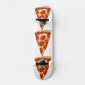 SlipperyJoe's klassieke pepperoni pizza gesmolten Persoonlijk Skateboard (Voorkant)