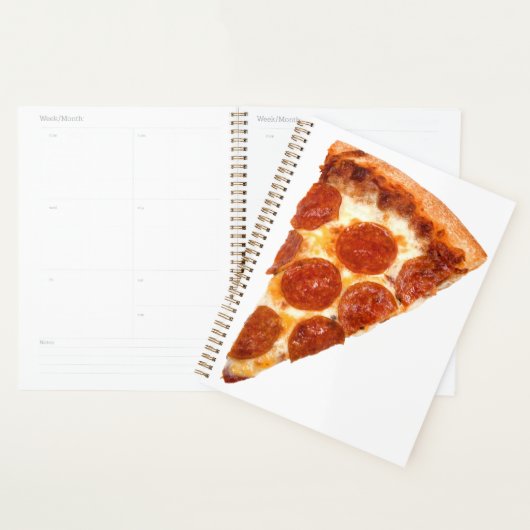 SlipperyJoe's klassieke pepperoni pizza gesmolten Planner (Display)