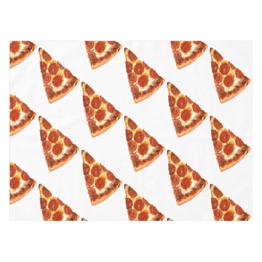 SlipperyJoe's klassieke pepperoni pizza gesmolten Tafelkleed (Voorkant (Horizontaal))