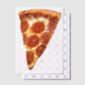 SlipperyJoe's klassieke pepperoni pizza gesmolten Vellum Uitnodigingen (Offset (Uitnodiging))