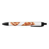 SlipperyJoe's klassieke pepperoni pizza gesmolten Zwarte Inkt Pen (Bodem)