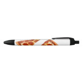 SlipperyJoe's klassieke pepperoni pizza gesmolten Zwarte Inkt Pen (Bovenkant)