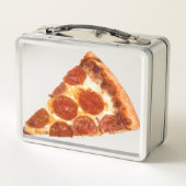 SlipperyJoe's klassieke pepperoni pizzapunt gesmol (Achterkant)