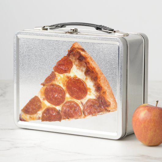 SlipperyJoe's klassieke pepperoni pizzapunt gesmol (In situ)