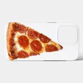 SlipperyJoe's klassieke pepperoni pizzapunt gesmol Case-Mate iPhone Case (Achterkant (horizontaal))