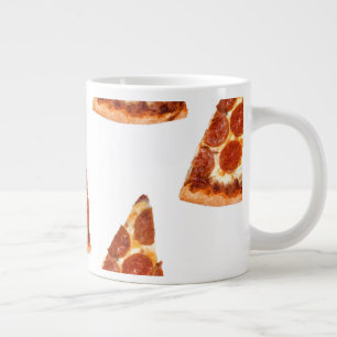 SlipperyJoe's klassieke pepperoni pizzapunt gesmol Grote Koffiekop