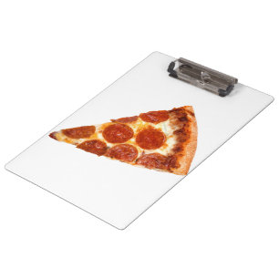 SlipperyJoe's klassieke pepperoni pizzapunt gesmol Klembord