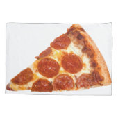 SlipperyJoe's klassieke pepperoni pizzapunt gesmol Kussensloop (Achterkant)