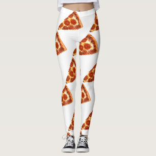SlipperyJoe's klassieke pepperoni pizzapunt gesmol Leggings