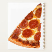 SlipperyJoe's klassieke pepperoni pizzapunt gesmol Planner (Achterkant)