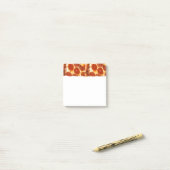 SlipperyJoe's klassieke pepperoni pizzapunt gesmol Post-it® Notes (Op bureau)