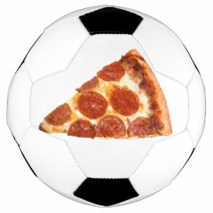 SlipperyJoe's klassieke pepperoni pizzapunt gesmol Voetbal