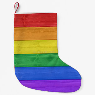 SlipperyJoe's klassieke regenboog tactiele handgem Kleine Kerstsok